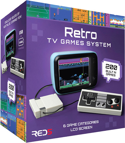 ΠΑΙΧΝΙΔΙ THE SOURCE RETRO TV GAMES THE SYSTEM PLUG AND PLAY 200 ΠΑΙΧΝΙΔΙΑ