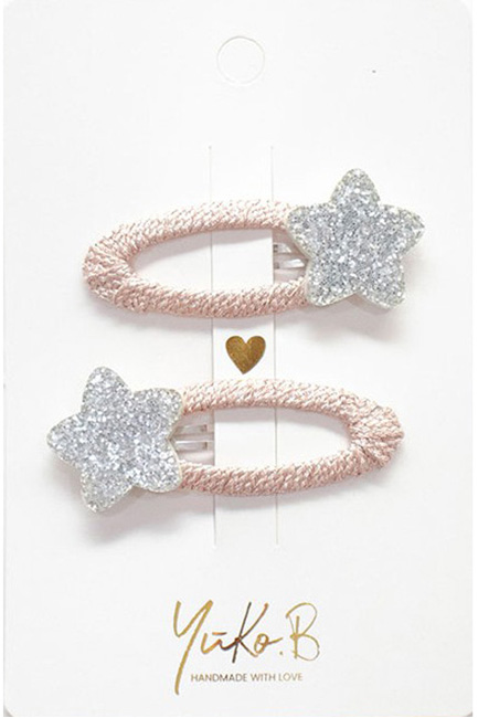 ΚΟΚΑΛΑΚΙ ΜΕ CLIP YUKO B ΣΕΤ 2 ΤΕΜ.PARIS COLLECTION BLUE STARS