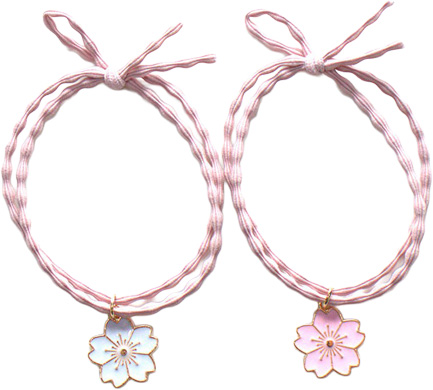 ΛΑΣΤΙΧΑΚΙ ΜΑΛΛΙΩΝ YUKO B. ΣΕΤ 2 ΤΕΜ.PRETTY FLOWERS