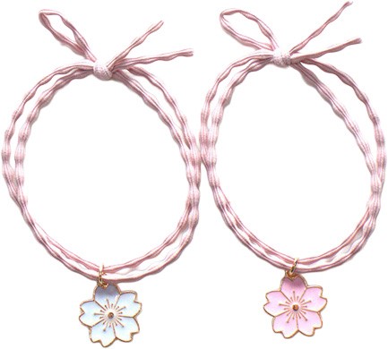 ΛΑΣΤΙΧΑΚΙ ΜΑΛΛΙΩΝ YUKO B. ΣΕΤ 2 ΤΕΜ.PRETTY FLOWERS