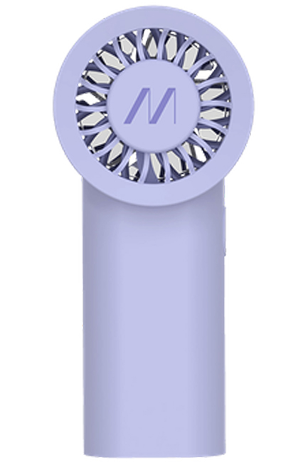 ΑΝΕΜΙΣΤΗΡΑΣ ΧΕΙΡΟΣ ΕΠΑΝΑΦΟΡΤΙΖΟΜΕΝΟΣ MUITOMAS USB TYPE C ΒΙΟΛΕΤΙ
