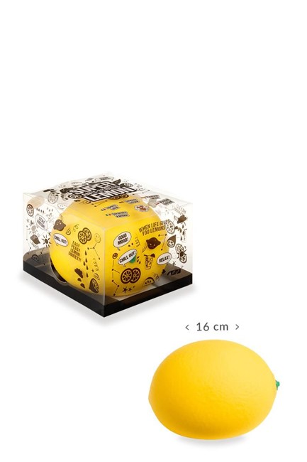 ANTISTRESS TREND 969104 XXL SQUEEZY SUPER LEMON 16cm.