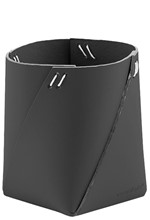 ΜΟΛΥΒΟΘΗΚΗ VACAVALIENTE 8,5*10,8*7,5cm.ΑΝΑΚΥΚΛΩΜΕΝΟ ΔΕΡΜΑ GRAPHITE