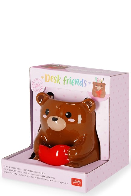 ΜΟΛΥΒΟΘΗΚΗ ΚΕΡΑΜΙΚΗ LEGAMI DESK FRIENDS PHS0009 -TEDDY BEAR