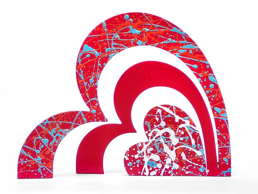 ΜΕΤΑΛΛΙΚΟ ΓΛΥΠΤΟ ΚΑΡΔΙΑ ΤΡΙΠΛΗ Νο209 25*19*4ΕΚ.