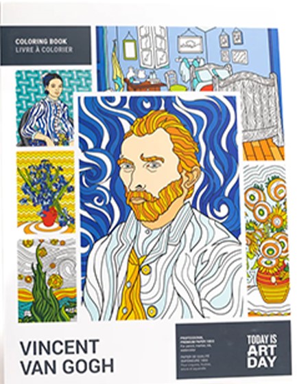 ΜΠΛΟΚ ΖΩΓΡΑΦΙΚΗΣ TODAY IS ART DAY VINCENT VAN GOGH