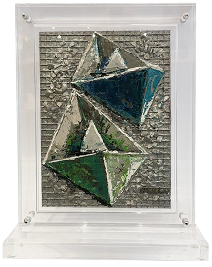 ΧΑΡΤΙΝΕΣ ΒΑΡΚΕΣ ΑΣΗΜΙ-ΠΡΑΣΙΝΟ PLEXI ΕΠΙΚΑΘΗΜΕΝΟ 24*20εκ.