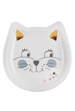 ΠΙΑΤΑ ΧΑΡΤΙΝΑ Ø18,5cm.ΣΕΤ 10ΤΕΜ.KITTY