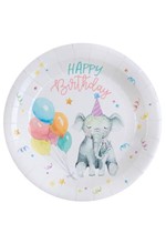 ΠΙΑΤΑ ΧΑΡΤΙΝΑ Ø22,5cm.ΣΕΤ 10ΤΕΜ.HAPPY BIRTHDAY KIDDIES