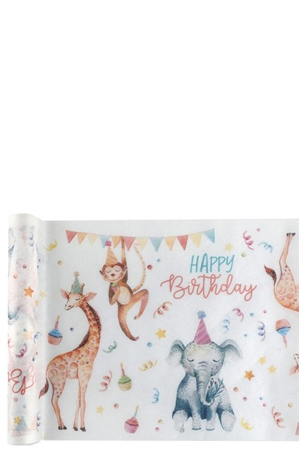 ΡΑΝΕΡ 30cm.*5m.ZOO PARTY