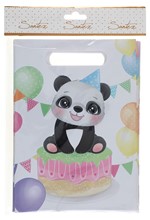 ΤΣΑΝΤΑΚΙ ΔΩΡΟΥ 11*17cm.ΣΕΤ 10ΤΕΜ.PANDA