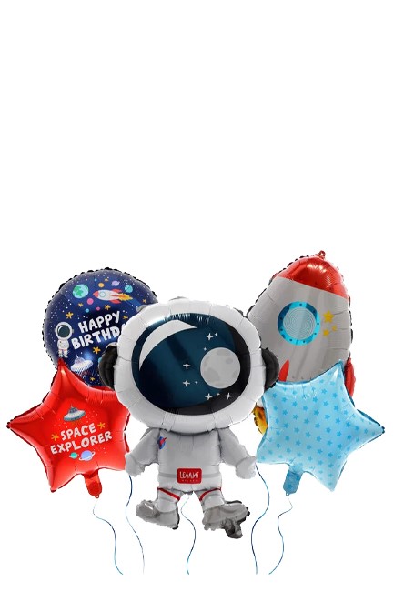 ΜΠΑΛΟΝΙΑ LEGAMI ΣΕΤ 5 τεμ.BLN0002 LET'S PARTY SPACE