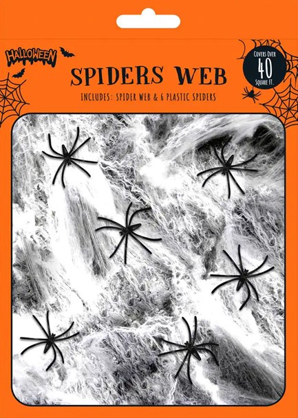 ΙΣΤΟΣ ΔΙΑΚΟΣΜΗΤΙΚΟΣ HALLOWEEN ΜΕ ΑΡΑΧΝΕΣ