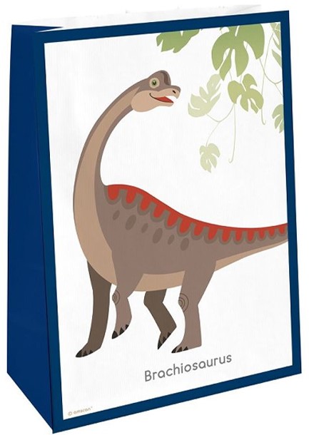 ΤΣΑΝΤΑ ΔΩΡΟΥ 14,7*21cm.ΣΕΤ 4ΤΕΜ.HAPPY DINOSAUR