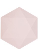 ΠΙΑΤΑ ΕΞΑΓΩΝΑ 26,1*22,6cm.ΣΕΤ 6ΤΕΜ.ΡΟΖ