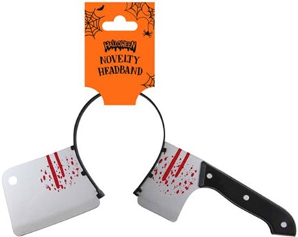 ΣΤΕΚΑ ΜΑΛΛΙΩΝ HALLOWEEN ΜΑΤΩΜΕΝΟ ΜΑΧΑΙΡΙ