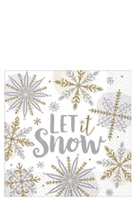 ΧΑΡΤΟΠΕΤΣΕΤΕΣ XMAS 33cm.ΣΕΤ 16ΤΕΜ.SHINING SNOW