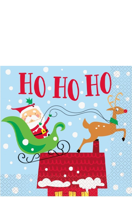 ΧΑΡΤΟΠΕΤΣΕΤΕΣ XMAS 33cm.ΣΕΤ 16ΤΕΜ.COLORFUL SANTA