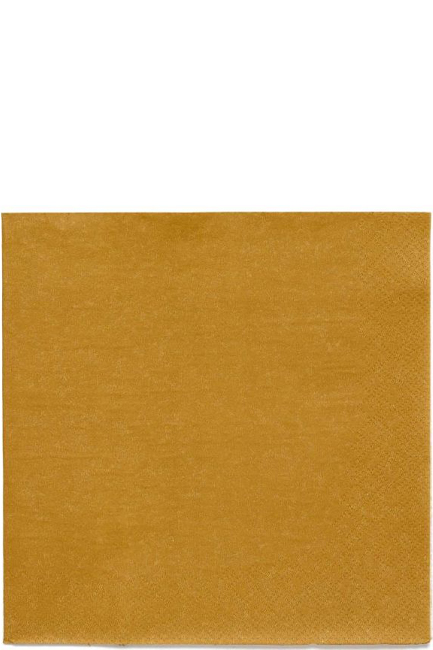 ΧΑΡΤΟΠΕΤΣΕΤΕΣ XMAS 33cm.ΣΕΤ 20ΤΕΜ.ΧΡΥΣΕΣ CREME BRULEE