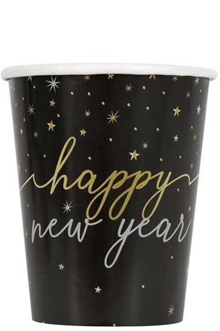 ΠΟΤΗΡΙΑ XMAS 266ml.ΣΕΤ 8ΤΕΜ.HAPPY NEW YEAR