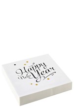 ΧΑΡΤΟΠΕΤΣΕΤΕΣ XMAS 33cm.ΣΕΤ 20ΤΕΜ.HAPPY NEW YEAR